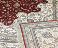 9x12 ft pure silk Persian carpet living room bedroom study art carpet