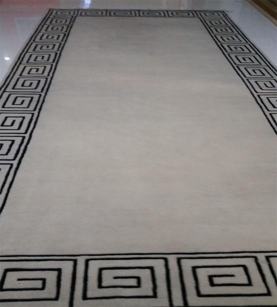 New Zealand wool, geometric pattern, 160x380cm wool carpet 2