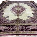 Mulberry silk carpet 14x20 ft wholesale and retail Handmade Persian art carpet 1
