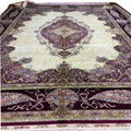 Mulberry silk carpet 14x20 ft wholesale and retail Handmade Persian art carpet