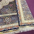Mulberry silk carpet 14x20 ft wholesale and retail Handmade Persian art carpet