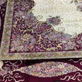 Mulberry silk carpet 14x20 ft wholesale and retail Handmade Persian art carpet