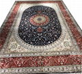 9x12ft produces Handmade silk carpets conference hall