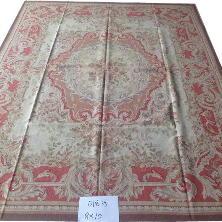 Persian Splendor hand weaven wool/silk collection Aubusson Carpet 2