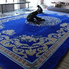 Persian splendor hotel villa handmade woolen carpet