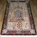 persian splendor 4x6ft special design hand knotted silk tapestry 1