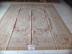 8x10ft french knot aubusson royal carpet