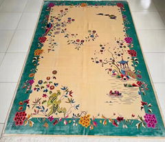 yamei carpet factory 2024hand knotted silk classic chinese style carpet