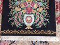 persian splendor handmade silk art wall hanging tapestry prayer rug 