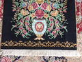 persian splendor handmade silk art wall hanging tapestry prayer rug  5