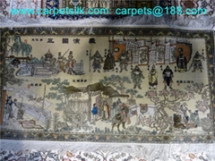 Persian Wealthy Handmade Knotting Art Tapestry/Prayer Blanket