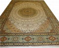 亚美地毯厂生产豪华高档真丝毯子适合家庭使用 2