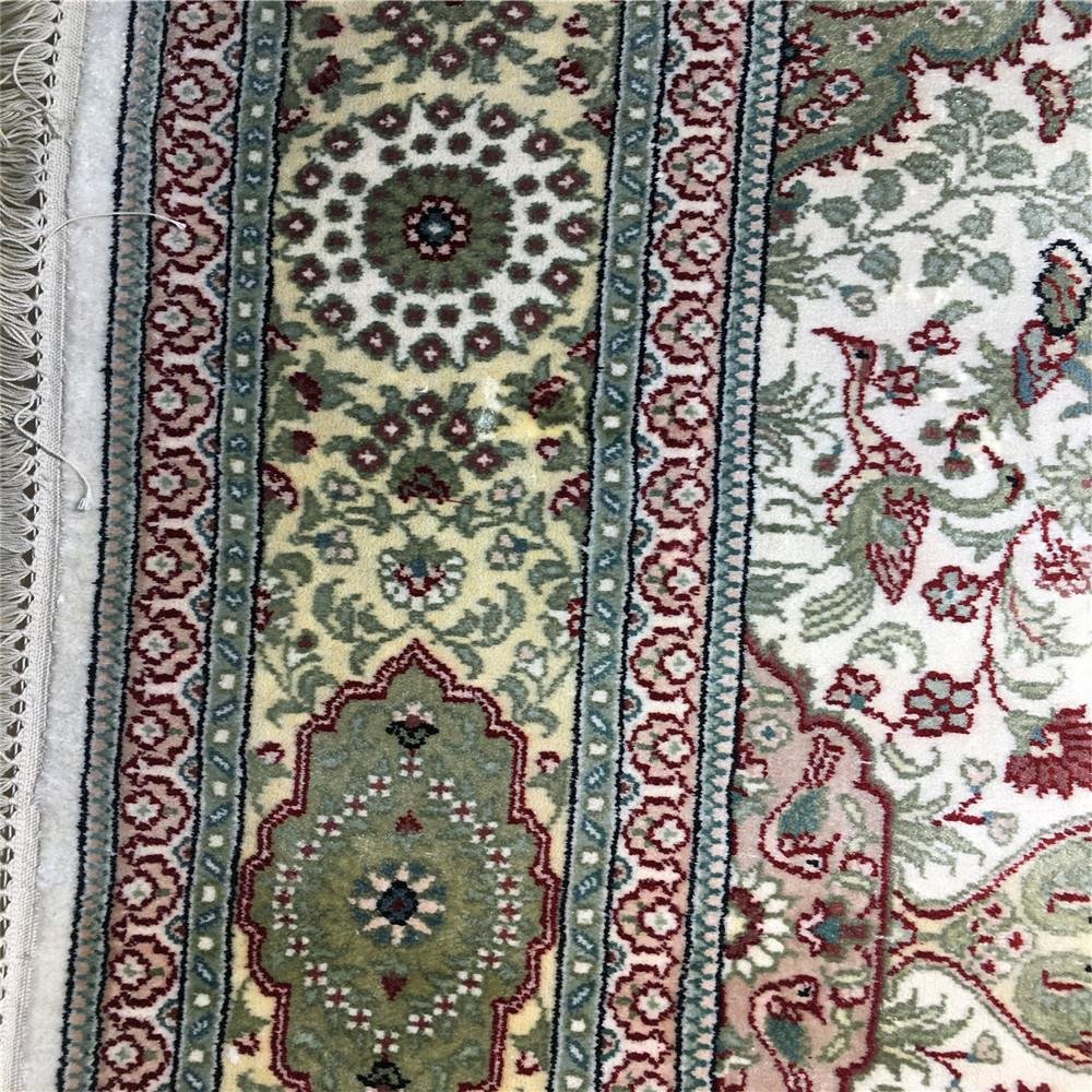 persian splendor handmade persian silk carpet 6x9ft for home decor 5