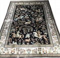 persian style handmade silk tapestry collection rug