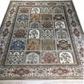 persian style handmade silk tapestry collection rug 3