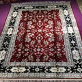 4x6ft oriental handmade sik collection prayer rug