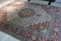 8x10ft red color handmade silk persian