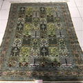 3x5ft high density hand knotted silk persian art collection rugs 3