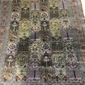 3x5ft high density hand knotted silk persian art collection rugs