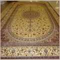 12x18ft large size beige color handmade