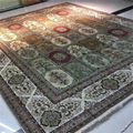 8x10ft turkish handmade silk art carpet and rug