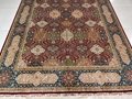 6x9ft red color handmade silk persian carpet for sitting room bed room 4