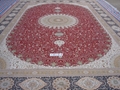 Large size red 16x24ft handmade silk carpet Persian carpet 3