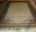 Handwoven silk Persian living room bedroom study carpet