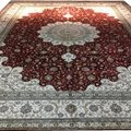 9x12ft red color handmade silk persian carpet for sitting room,conference hall 2