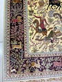 4x6ft handmade silk wall hanging tapestry hunting scene collection rug