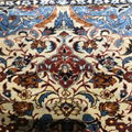 2.5x4ft blue color antique handmade silk persian collection rug and tapestry