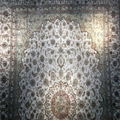 9x12ft 米色手工編織真絲藝朮波斯風客廳地毯 3