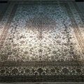 6x9ft 手工真絲波斯風格地毯供家庭客廳臥室書房使用 4