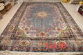 12X18ft 超大尺寸手工真丝波斯风格会客厅地毯