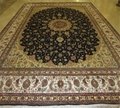 10x14ft red and blue color classic handmade silk art persian carpet for villa 2