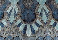 6x9ft 蓝色手工编织真丝波斯风格家居地毯客厅地毯
