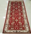 handmade silk persian style runner