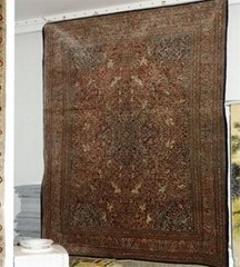 高密度手工900L 桑蠶絲收藏升值藝朮波斯毯子