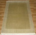 4x6ft pure color hand knotted antique silk rugs 2