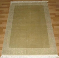 4x6ft pure color hand knotted antique silk rugs