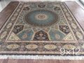 9x12ft hand knotted silk luxury living room carpet 5