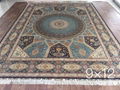 9x12ft hand knotted silk luxury living room carpet