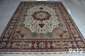 9x12ft handmade silk persian style living room carpet luxury home decor carpet 4