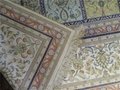 9X12ft手工編織真絲格仔土耳其風格豪華客廳地毯