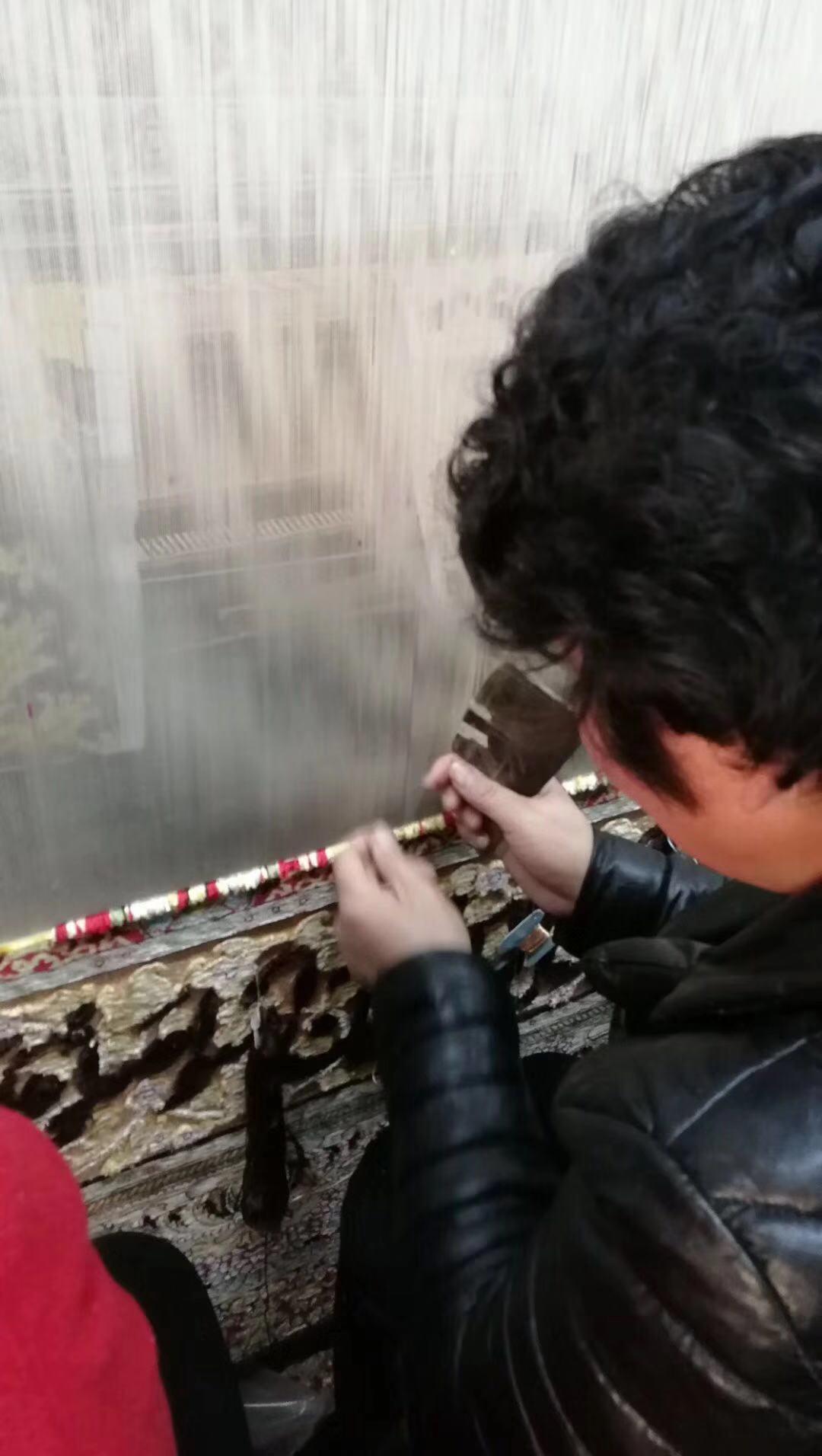 波斯手工真絲地毯 收藏藝朮挂毯 3