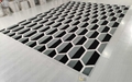 hand tufted three-dimensional cutting stripe design home decor carpet