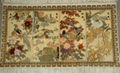 handmade silk antique art silk collection hanging rug