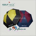 直杆防风防紫外线高尔夫伞 