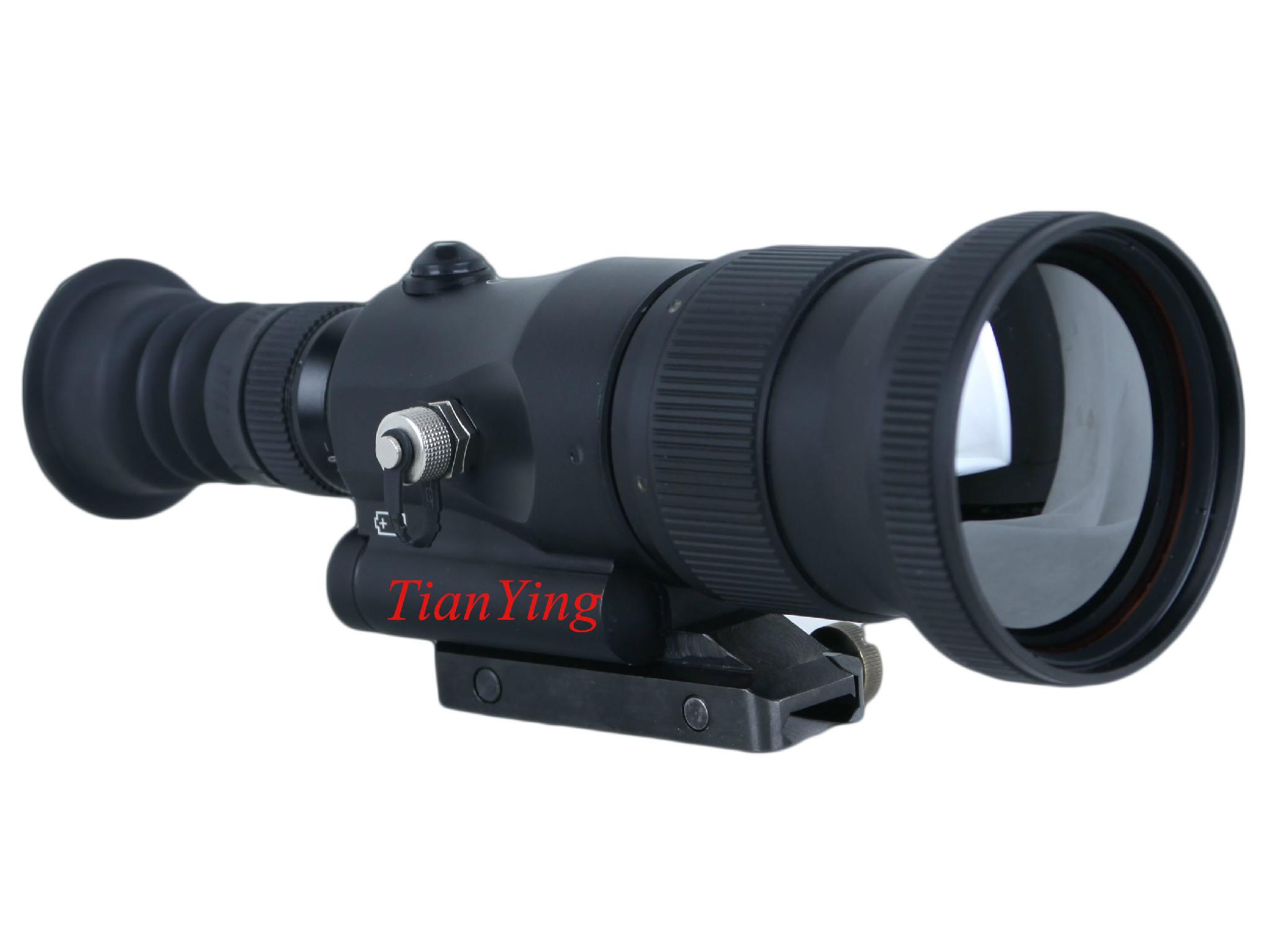 640x512 75mm Lens 1000m Sniper Thermal Weapon Sight Night Vision Rifle