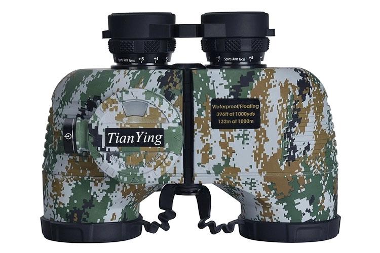 Stabilized Compass 7x50C Military Marine Binoculars of Range Finder